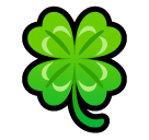 four leaf clover as rendered by SoftBank