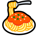spaghetti as rendered by SoftBank