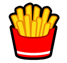 french fries as rendered by SoftBank
