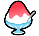 shaved ice as rendered by SoftBank
