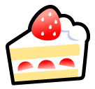 ショートケーキ as rendered by SoftBank