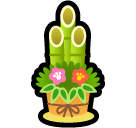 pine decoration as rendered by SoftBank