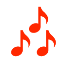 note musicali as rendered by SoftBank