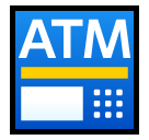 ATM sign as rendered by SoftBank