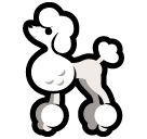 poodle as rendered by SoftBank