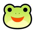 Frog as drawn by SoftBank in 2014