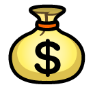 money bag as rendered by SoftBank
