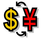 currency exchange as rendered by SoftBank