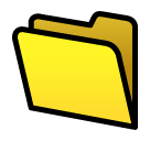 file folder as rendered by SoftBank