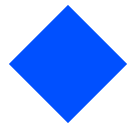 large blue diamond as rendered by SoftBank