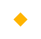 small orange diamond as rendered by SoftBank