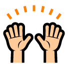 Raising Hands, the design in this release