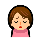 Person Frowning, the design in this release