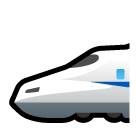 high-speed train as rendered by SoftBank