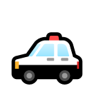 police car as rendered by SoftBank