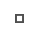 kleines weißes Quadrat as rendered by SoftBank