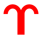 Widder (Sternzeichen) as rendered by SoftBank