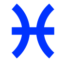 Segno zodiacale dei Pesci as rendered by SoftBank