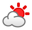 sol por trás das nuvens as rendered by SoftBank
