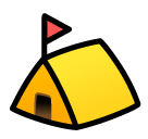 tente as rendered by SoftBank