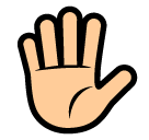 Raised Hand, the design in this release