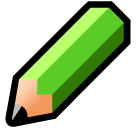 pencil as rendered by SoftBank