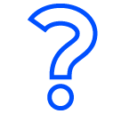 white question mark as rendered by SoftBank