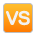 VS button as rendered by Sony