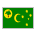 flag: Cocos (Keeling) Islands as rendered by Sony