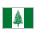 flag: Norfolk Island as rendered by Sony