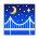bridge at night as rendered by Sony