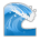 water wave as rendered by Sony