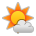 Sun Behind Small Cloud as drawn by Sony in 13.1