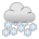 cloud with snow as rendered by Sony