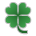 four leaf clover as rendered by Sony