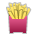 french fries as rendered by Sony