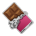 chocolate bar as rendered by Sony