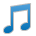 nota musicale as rendered by Sony