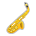 saxophone as rendered by Sony