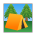 Camping as drawn by Sony in 13.1