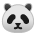rosto de panda as rendered by Sony