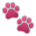 paw prints as rendered by Sony