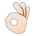 OK Hand: Light Skin Tone as drawn by Sony in 13.1