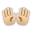 Open Hands: Medium-Light Skin Tone as drawn by Sony in 13.1