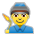 man factory worker as rendered by Sony