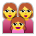 family: woman, woman, girl as rendered by Sony