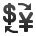 currency exchange as rendered by Sony