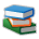 books as rendered by Sony