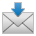 envelope com seta as rendered by Sony