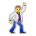 man dancing as rendered by Sony
